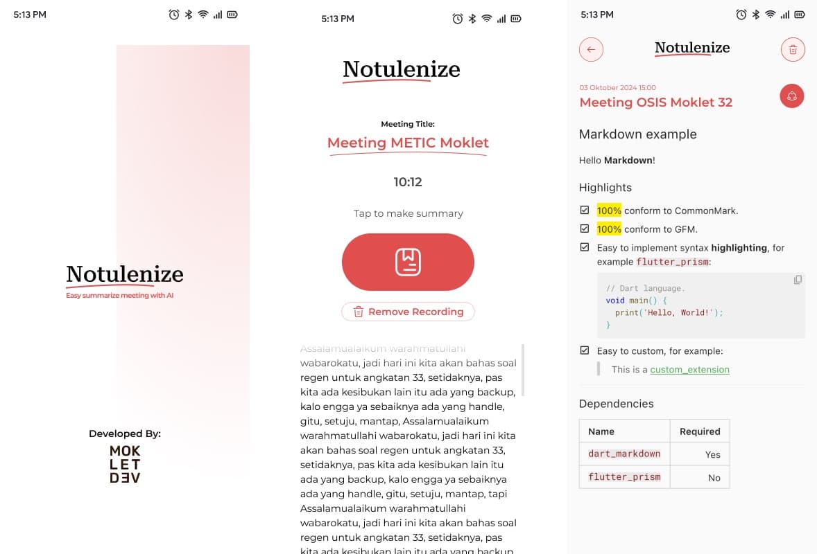Notulenize